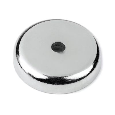 D42mm potmagneet met ronde neodymiummagnetische basis en sterke verplaatsingskracht
