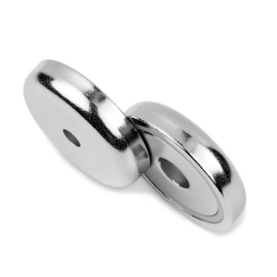 D42mm potmagneet met ronde neodymiummagnetische basis en sterke verplaatsingskracht