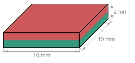Supersterk permanent NdFeB N52 Magnetische blokken Magnet Neodymium Op maat gemaakte maat
