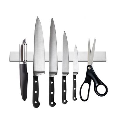 Gemakkelijke 16 inch roestvrij staal magnetische messen bar rek voor keukengereedschap