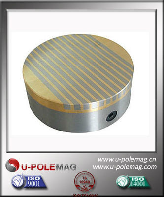 Ni-Cu-Ni-coating NdFeB magneet rond elektrisch magnetisch Chuck D125mm-100KG voor vasthouden