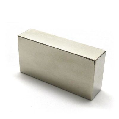 Grote vierkant dunne platte supersterke neodymiummagnetische plaat N52 40x20x10mm voor generator