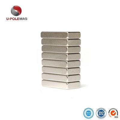 Grote vierkant dunne platte supersterke neodymiummagnetische plaat N52 40x20x10mm voor generator