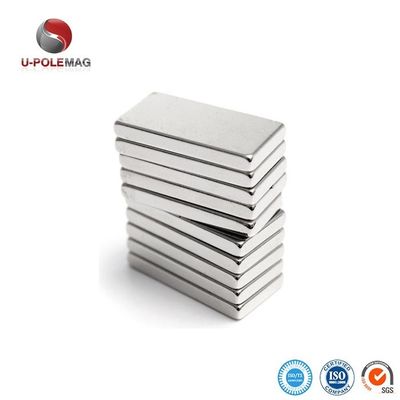 Grote vierkant dunne platte supersterke neodymiummagnetische plaat N52 40x20x10mm voor generator