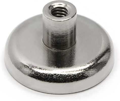 Samengesteld materiaal Ronde NdFeB magneet Neodymium pot magneet D60mm met 160 kg kracht