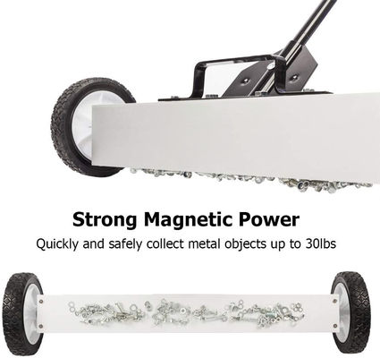 Behoorlijke magnetische ophaalveger met 30-50 pond trekkracht en wielen