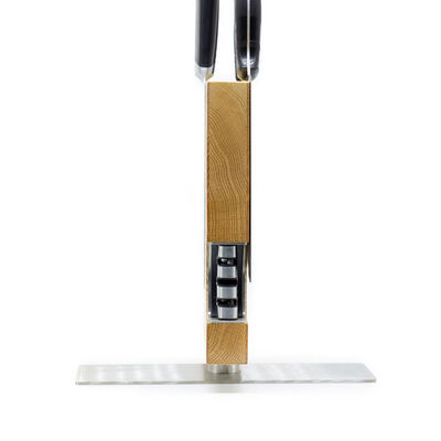 Eiken magnetische meshouder met magnetische houder en messcherper