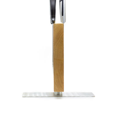 Eiken magnetische meshouder met magnetische houder en messcherper