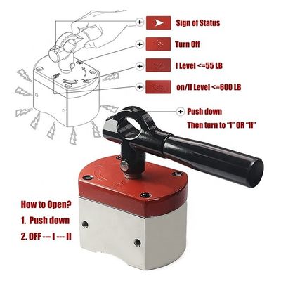 300 kg Maximale trekkracht Magneet aan/uit 2 kg eigen gewicht voor multifunctionele hefoplossingen