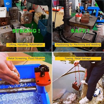 300 kg Maximale trekkracht Magneet aan/uit 2 kg eigen gewicht voor multifunctionele hefoplossingen