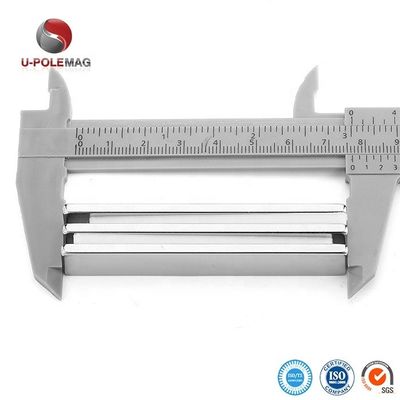 Nickel gecoate F50x10x5mm N48 zware zeldzame aard neodymiumstaafmagneet voor industriële doeleinden