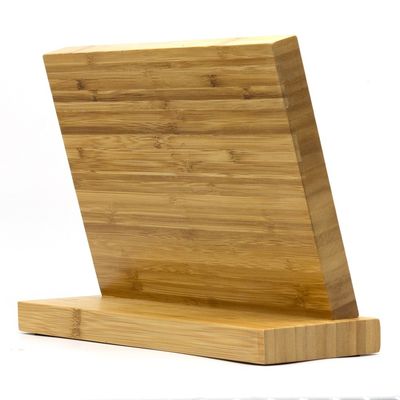 ISO9001 2000 System Natuurlijke bamboe hout Magnetische mes blokhouder Op maat gemaakt ontwerp