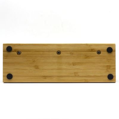 ISO9001 2000 System Natuurlijke bamboe hout Magnetische mes blokhouder Op maat gemaakt ontwerp