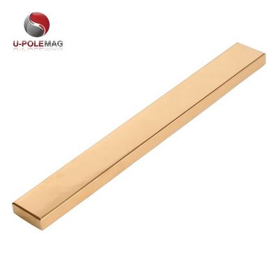 Buitenruimte ruimte release Gouden kleur Titanium Magnetische mesbalk 400x45x15mm Grootte