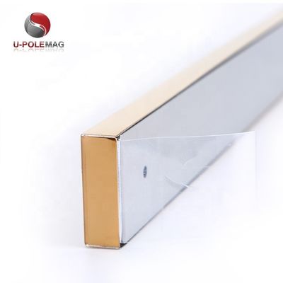 Buitenruimte ruimte release Gouden kleur Titanium Magnetische mesbalk 400x45x15mm Grootte