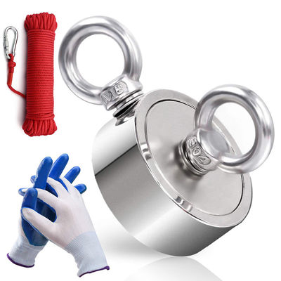 Supersterke Neodymiummagneetvisserijkit met 2000 lbs trekkracht en precieze tolerantie