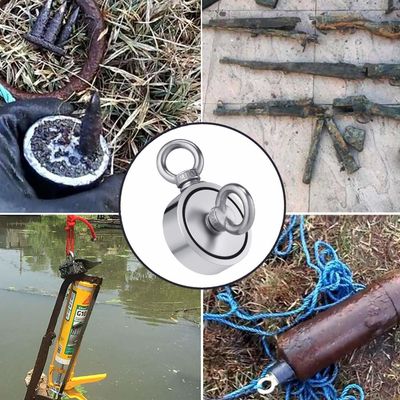 Supersterke Neodymiummagneetvisserijkit met 2000 lbs trekkracht en precieze tolerantie