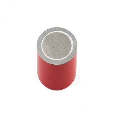 D25.4x21 Alnico Ronde basis koppotmagneet met gatengraad AlNiCo magneet