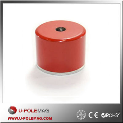 D25.4x21 Alnico Ronde basis koppotmagneet met gatengraad AlNiCo magneet