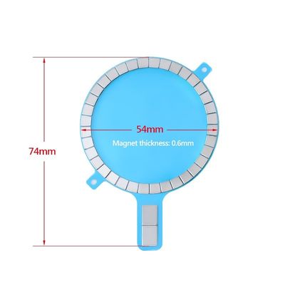 Snijdend industriële magneetplaat voor Magsafe draadloos oplader Magnet Ring Auto mobiele telefoonhouder voor iPhone 13 12 11