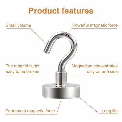 Persoonlijke afwerking Magnet Hook Permanent en krachtig voor hangende behoeften