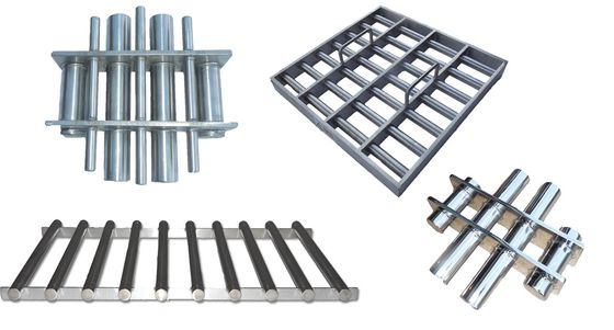 Op maat gemaakte grootte 8000 Gauss 12000 g Neodymium Magnetische rooster met punchverwerking