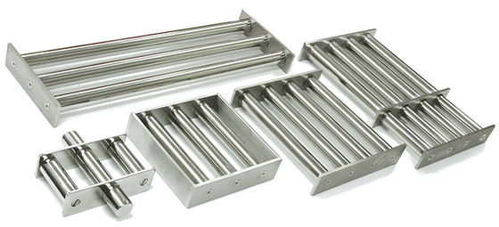 Op maat gemaakte grootte 8000 Gauss 12000 g Neodymium Magnetische rooster met punchverwerking