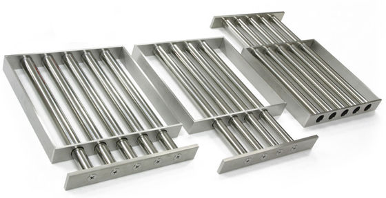Op maat gemaakte grootte 8000 Gauss 12000 g Neodymium Magnetische rooster met punchverwerking