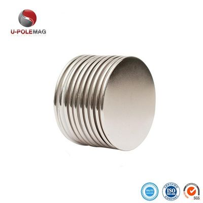 Tolerantie ±1 mm Permanente N35-N52 Neodymium Disc Kleefmagneet met 3M zelfklevend