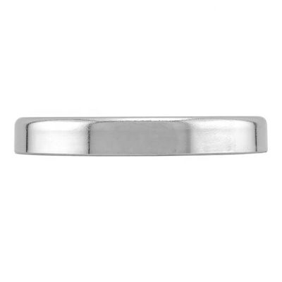 3.2" Cup Shape Ceramic Ferrite Chrome-geplatte Magnet 75lbs Pull voor binnen en buiten