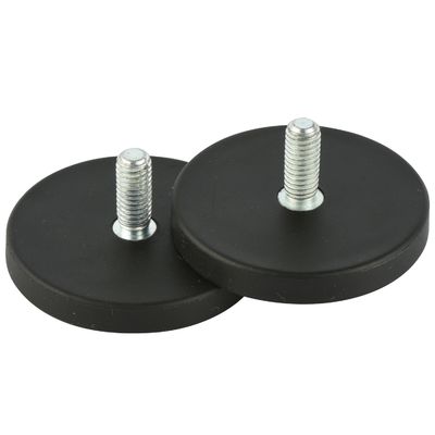 Rubber gecoate neodymiumpotmagnet rubber ijzer NdFeB en samengestelde neodymiummagneten