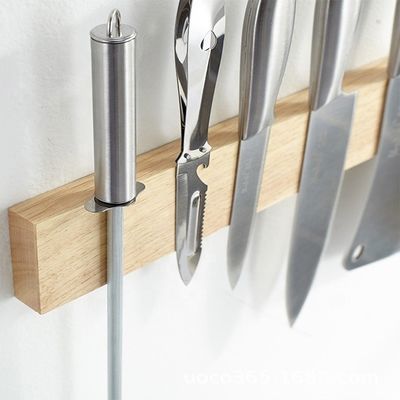 Hout magneetband rek Magnetisch meshouder Magnetische zuigkracht Hang hefboom Keuken accessoire
