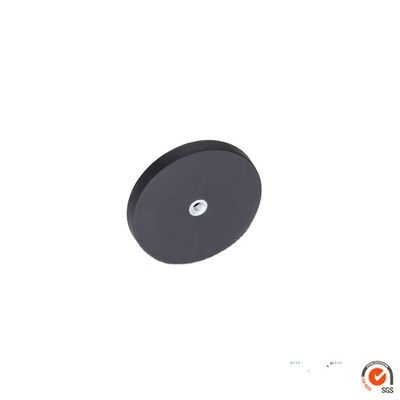 Gemakkelijk te installeren D43 D66 D88mm Rubber Coated POT Montage Magnet Met Interne draad