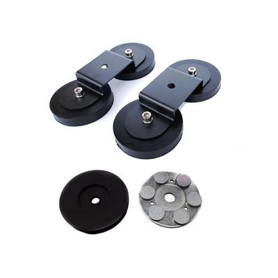 Rubber bedekte pot magneet Neodymium rubber magneet D36 * 6mm-M6 Permanente krachtige punch