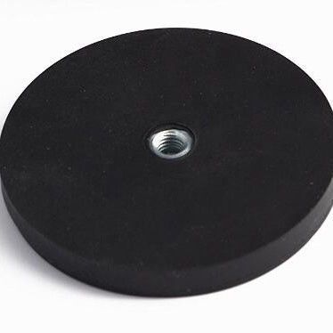 15-20 dagen CN FUJ Permanent Rubber NdFeB Magnet Fe37 Pot / Cup Shape Industrial Magnet