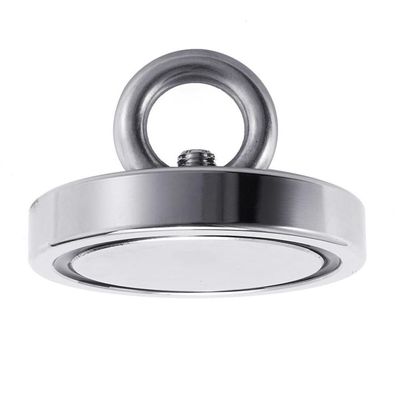 Kracht 500 kg trekkracht Neodymium Salvage Magnet voor metaaldetectie in rivieren en zeeën