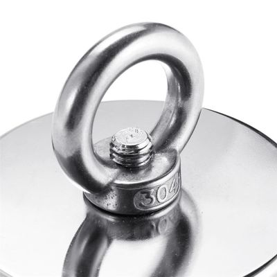 Kracht 500 kg trekkracht Neodymium Salvage Magnet voor metaaldetectie in rivieren en zeeën