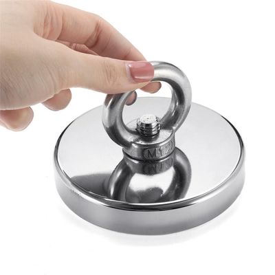 Kracht 500 kg trekkracht Neodymium Salvage Magnet voor metaaldetectie in rivieren en zeeën