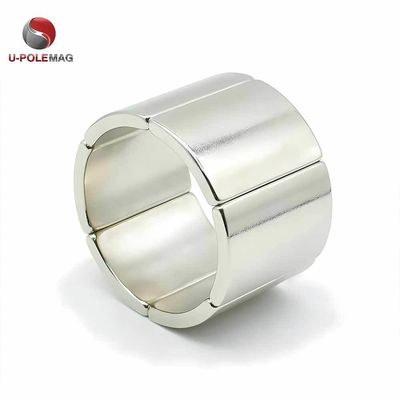 Professionele aangepaste Neodymium boogmagneet voor BLDC motor rotor graad
