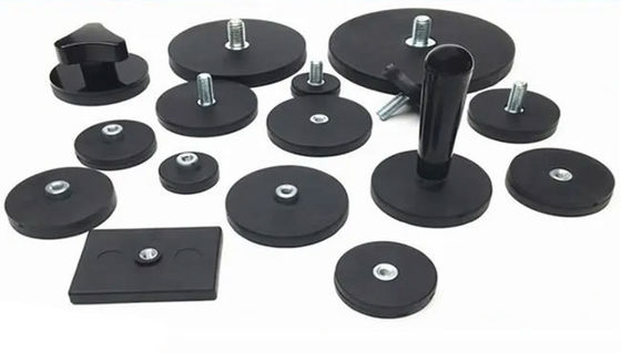 Levertyd voor rubber gecoate neodymium pot magneet D88mm D66mm D43mm D36mm 15-20 dagen
