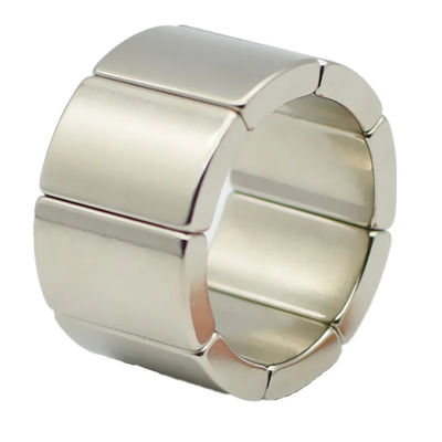 Hoofdmateriaal Neodymium NdFeB Arc Stator Rotor Permanente motormagneet voor industriële