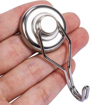 Verbeterde Neodymiummagneten Sterke en duurzame magnetische haakhanger met nikkelcoating