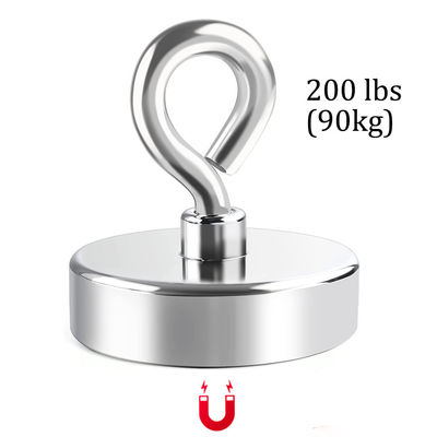 Permanente vismagneet Dia 2,95" voor Best 405 LB Neodymium zeldzame aarde composiet