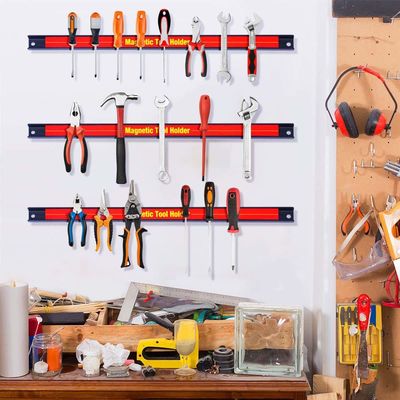 Magnetische gereedschapsholderband van legeringsstaal voor gemakkelijke organisatie en snelle toegang tot gereedschappen