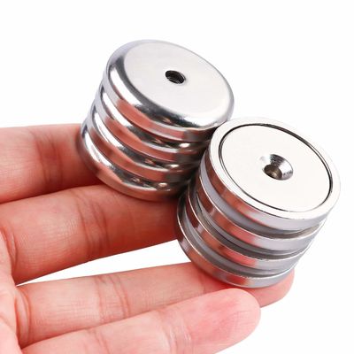 Op maat gemaakte neodymiumpotmagneet met sterke magnetische kracht en ISO9001 2008-certificering
