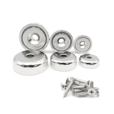 Op maat gemaakte neodymiumpotmagneet met sterke magnetische kracht en ISO9001 2008-certificering