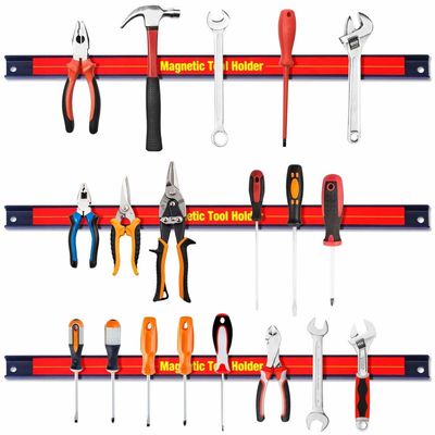 Verbeter uw gereedschapsorganisatie met 12" Magnetische Gereedschapsholder Strip en Ferriet Magnet