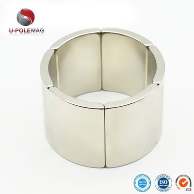 Sterke graad N35-N52 M.H.SH.UH.EH.AH N55 Neodymiummagneet voor generator Helder zilver