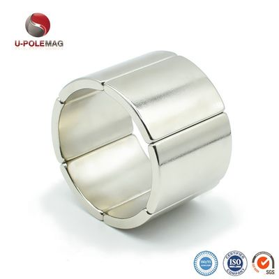 Sterke graad N35-N52 M.H.SH.UH.EH.AH N55 Neodymiummagneet voor generator Helder zilver