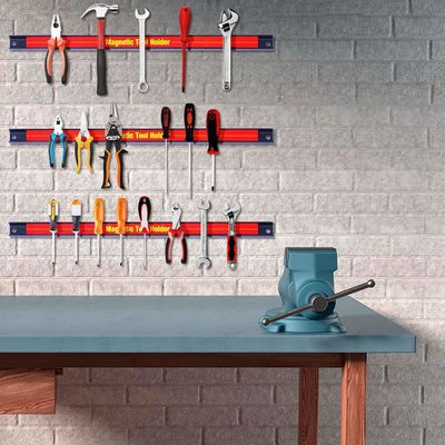 Verbeter uw gereedschapsorganisatie met 12" Magnetische Gereedschapsholder Strip en Ferriet Magnet